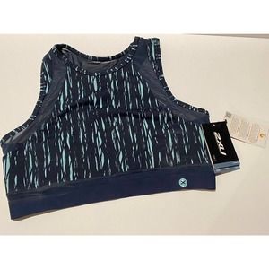 Sports crop bra shirt 2XU New